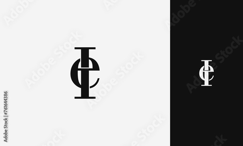 initial letter ei or ie  lowercase joined uppercase,logo vektor design