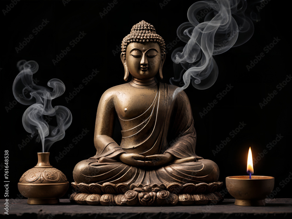 Fototapeta premium statue of buddha