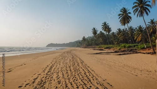 magnificent beach in Goa India