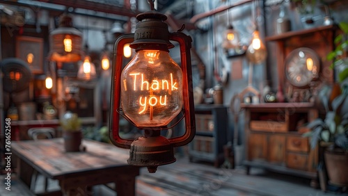 A sincere "Thank you" resonates in the office environment.