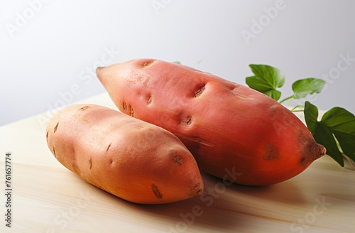 a couple of red potatoes photo