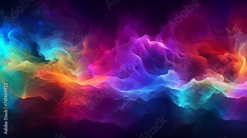 Colorful smoky light texture background