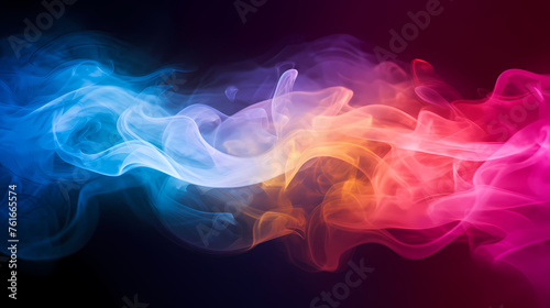 Colorful smoky light texture background © Derby
