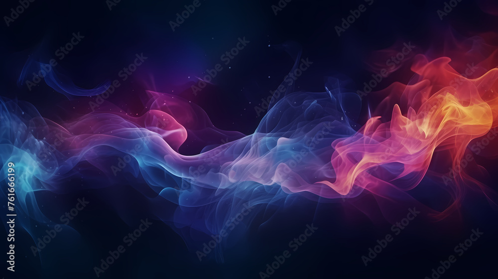 Smoke and particles texture background wallpaper