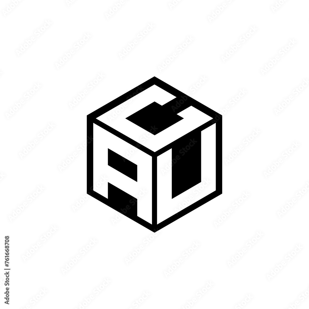 AUC letter logo design in illustration. Vector logo, calligraphy designs for logo, Poster, Invitation, etc. AUC letter logo design in illustration. Vector logo, calligraphy designs for logo, Poster, Invitation, etc.