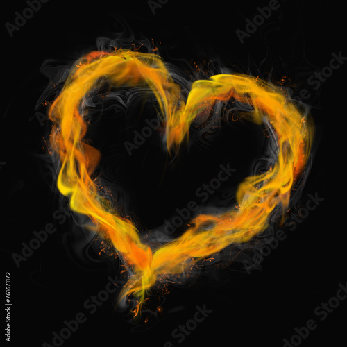 Flammen Herz 2