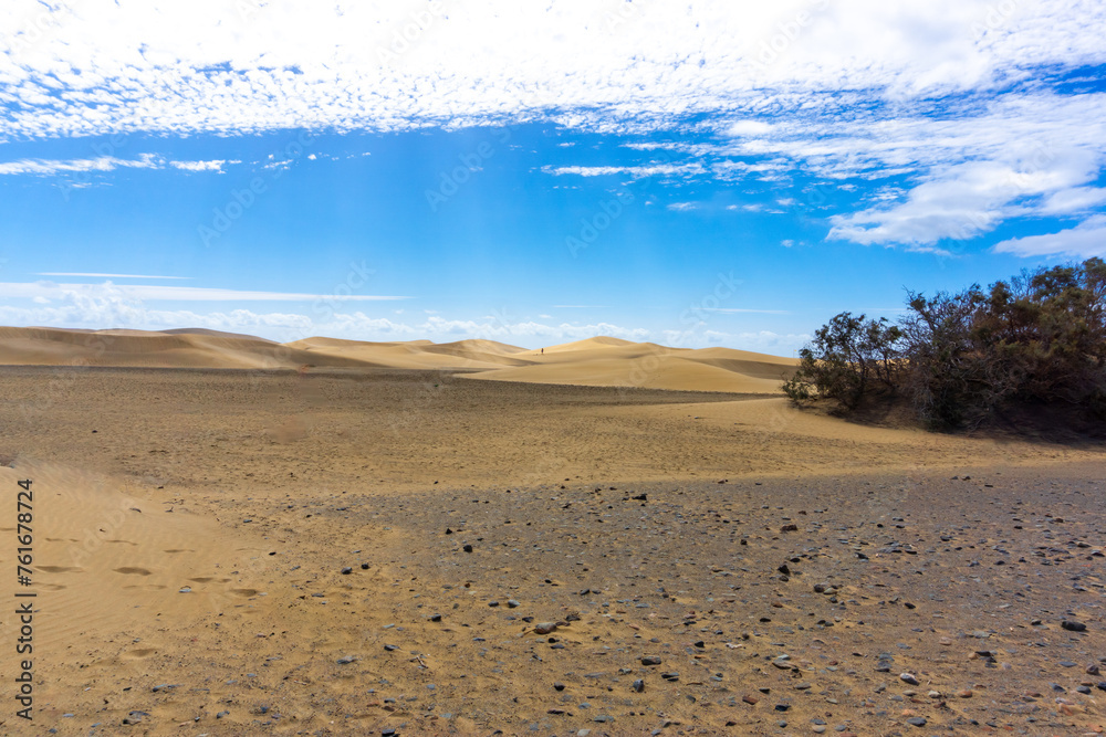 Maspalomas Dunes on Gran Canary Island Spain Maspalomas Dunes on Gran Canary Island Spain