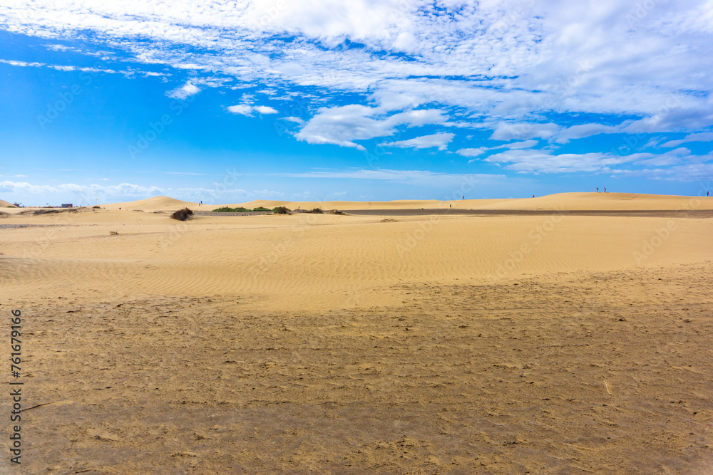 Maspalomas Dunes on Gran Canary Island Spain