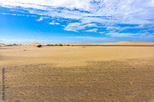 Maspalomas Dunes on Gran Canary Island Spain