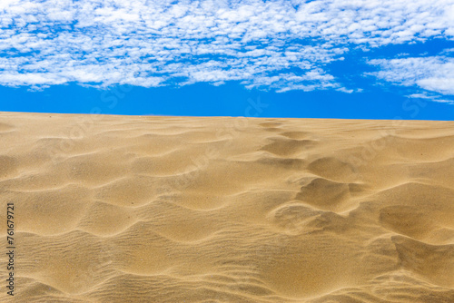 Maspalomas Dunes on Gran Canary Island Spain