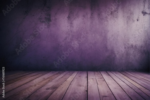 Purple Grunge Elegance Weathered Background with Stained Texture
