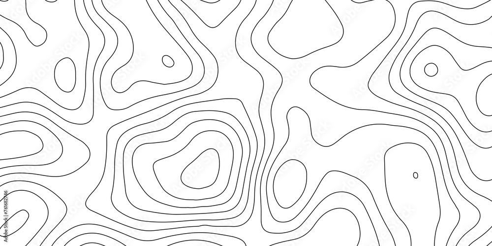 Abstract white topography vector background. Topographic map. Geographic mountain relief. counter map wavy line paper textrue. grid curve line abstract vector illustration .