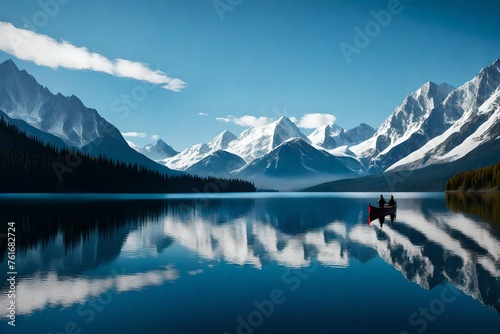 lake and mountains © Haider