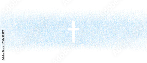 cross on blue background, cross on the sky, Watercolor eps Easter cross clipart. watercolour texture, banner with cross, crosses png illustration Isolated on transparent background