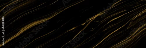 Panel kuchenny z motywem Marble texture wall surface black gold ink pattern graphic  background granite abstract light elegant grey for do floor plan ceramic counter texture tile black yellow background natural for paper.