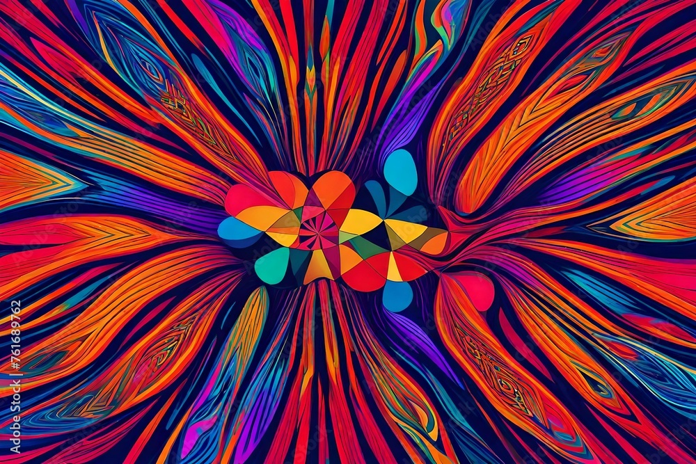 abstract background, Step into a mesmerizing world of vibrant colors and swirling patterns with an AI-generated illustration featuring a psychedelic multicolored background reminiscent of the groovy s abstract background, Step into a mesmerizing world of vibrant colors and swirling patterns with an AI-generated illustration featuring a psychedelic multicolored background reminiscent of the groovy s