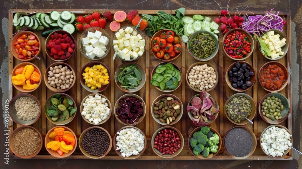 selection of healthy food selection of healthy food