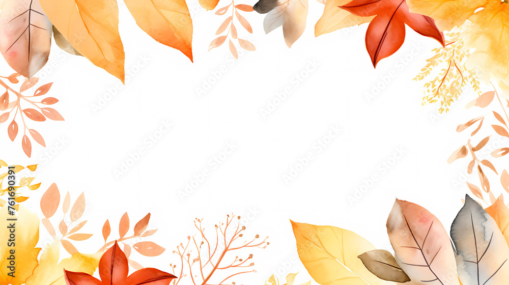 Autumn leaves background Autumn leaves background