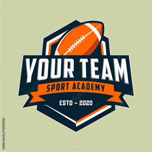 Rugby Vector , Sport Logo Vector