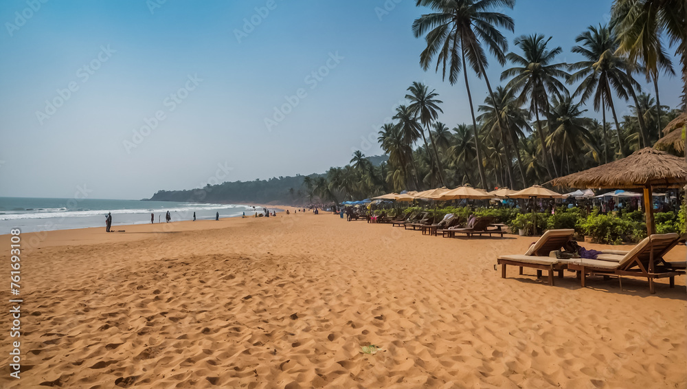 magnificent beach in Goa India travel