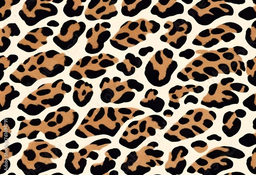 abstract cheetah and leopard fur pattern. Yellow orange and black.