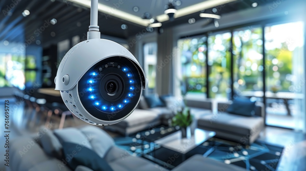 A smart home security system, powered by IoT technology A smart home security system, powered by IoT technology