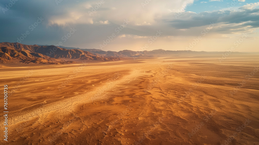 Fototapeta premium Aerial View of Utah Desert Landscape