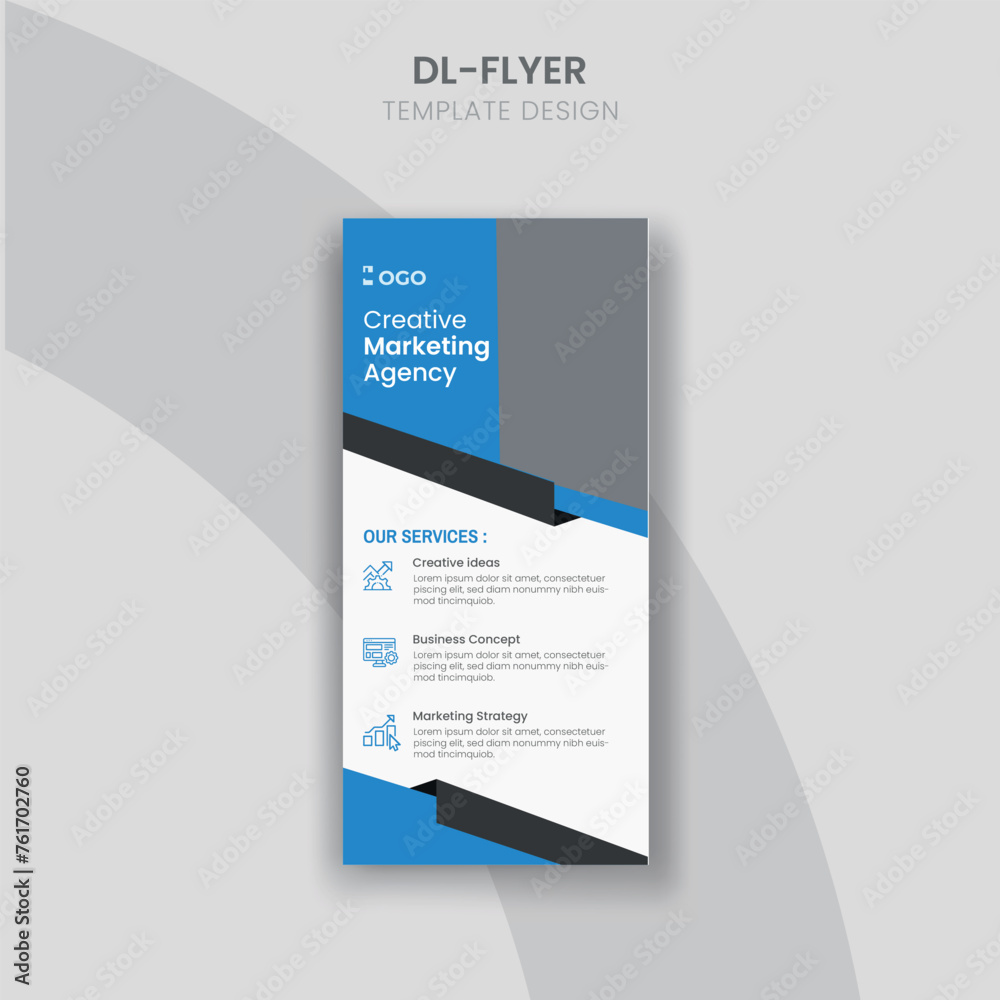 Corporate Business Dl Flyer Template Sample Unique Concept design ,Business Rack Card Creative Vector for Promotion Corporate Business Dl Flyer Template Sample Unique Concept design ,Business Rack Card Creative Vector for Promotion