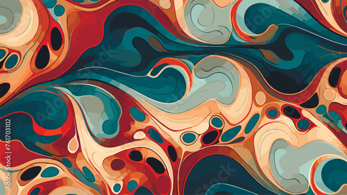 Abstract beautiful colored vector arabesque patterns. Seamless arabesque pattern background.
