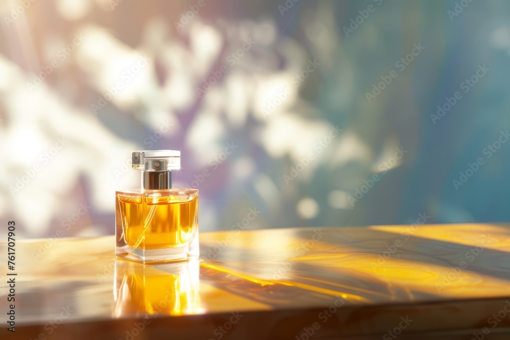 Perfume, with natural light shadows and bright background, Perfume, with natural light shadows and bright background,