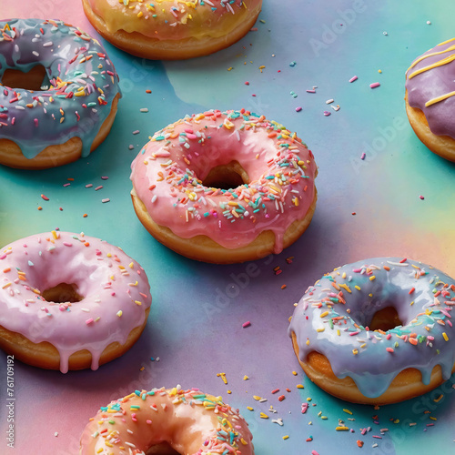 Donut With Sprinkles 
