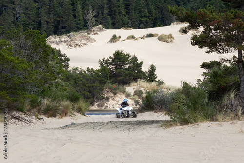 Off road activity in the Oregon Dunes National Recreation Area photo