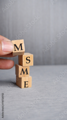 MSME or Ministry of Micro, Small and Medium Enterprises concept.