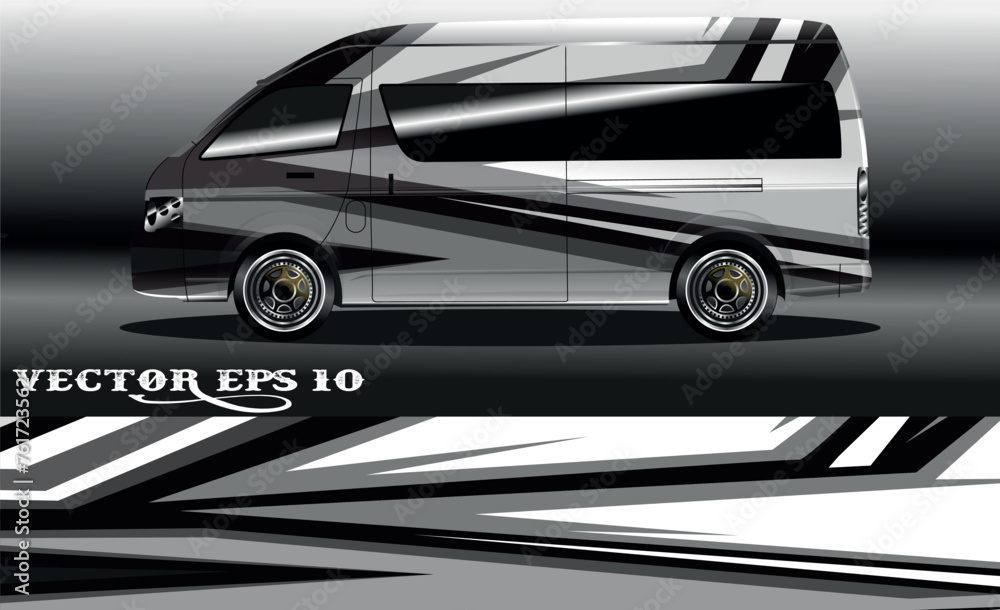 Van wrap design. Wrap, sticker and decal design for company Van wrap design. Wrap, sticker and decal design for company