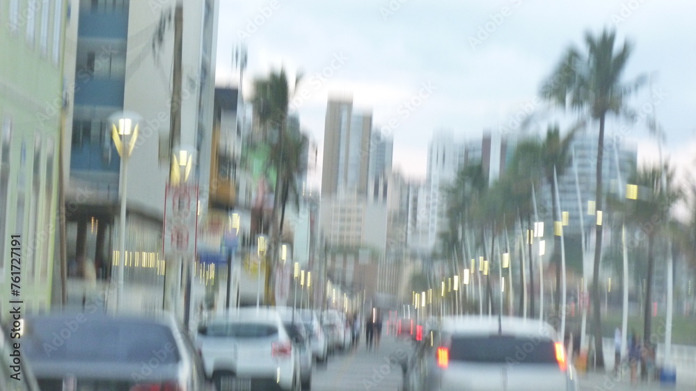 intentional camera movement and trafic