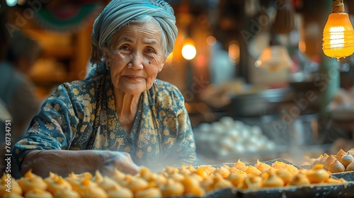 A photograph of Diwali celebration