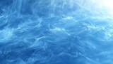 Ethereal blue smoke abstract background, ideal for design projects and presentations.