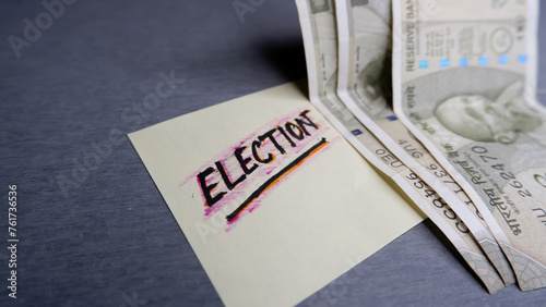 concept of illegal vote or election or buying of votes.