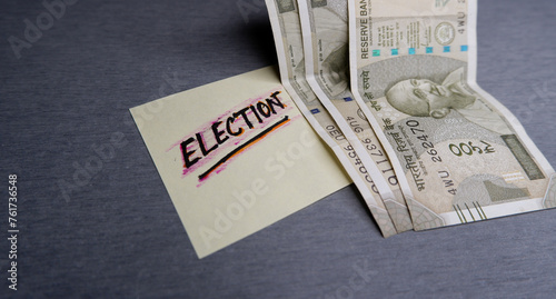 concept of illegal vote or election or buying of votes.