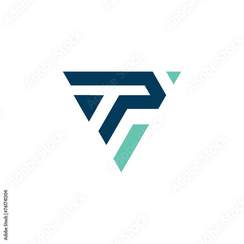 Initial Letter TPI Logo Vector