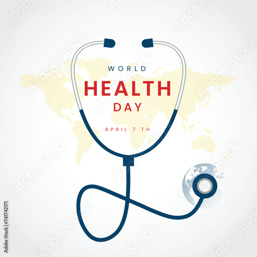 World Health Day Vector Design (ID: 761742171)