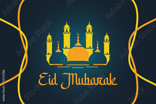 Eid Mubarak Social media design (ID: 761742186)