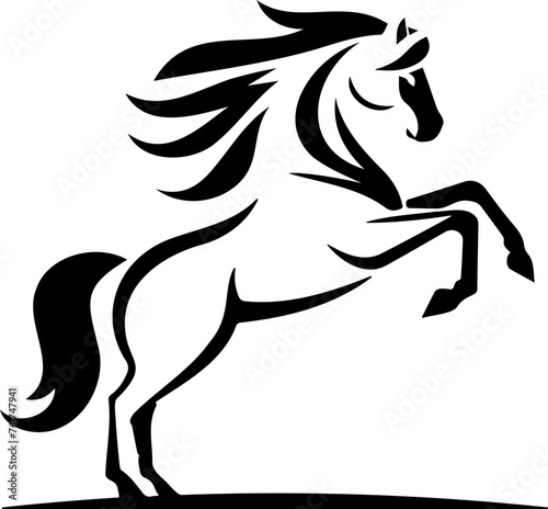 Horse vector logo