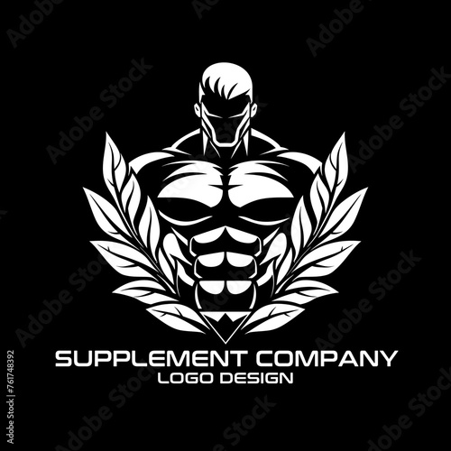 Supplement Company Vector Logo Design