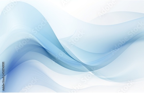 Abstract waves background in blue and gray
