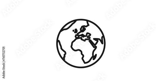 globe, earth, world, planet, map, sphere, europe, global, asia, america, 3d, geography, business, continent, ocean, space, green, blue, illustration, travel, north, icon, concept, usa, nature