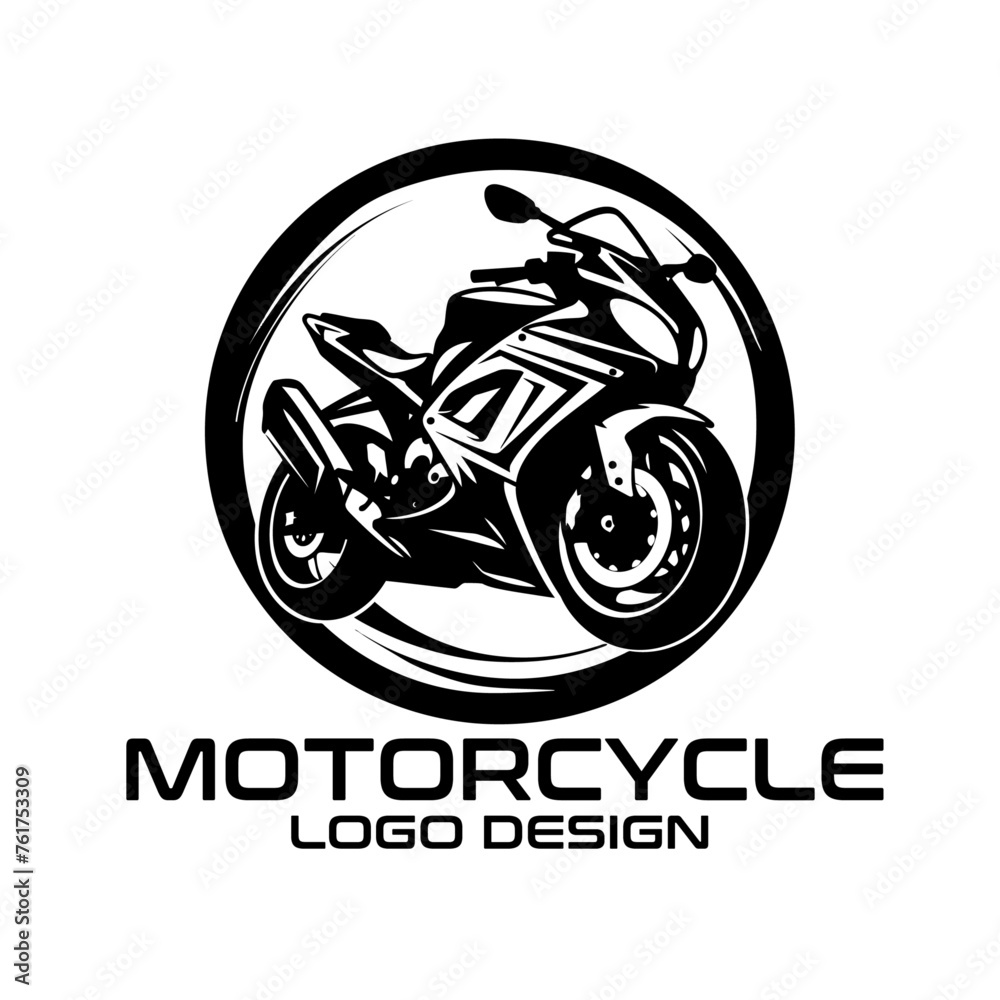 Motorcycle Vector Logo Design