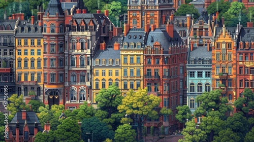 Cityscape With Tall Buildings