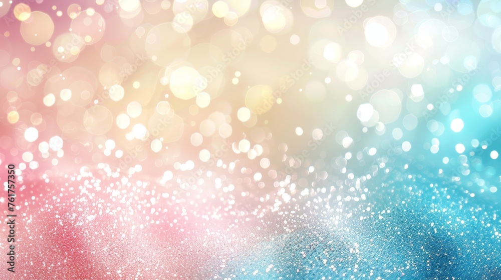 Soft delicate blurred bokeh background in coral pink, seafoam green, and pearl white colors Soft delicate blurred bokeh background in coral pink, seafoam green, and pearl white colors