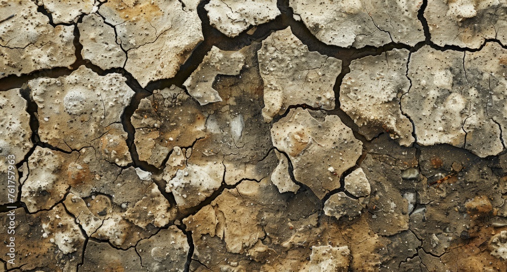 Detailed view of the intricate cracks in a weathered rock wall, highlighting the natural textures and patterns. Detailed view of the intricate cracks in a weathered rock wall, highlighting the natural textures and patterns.